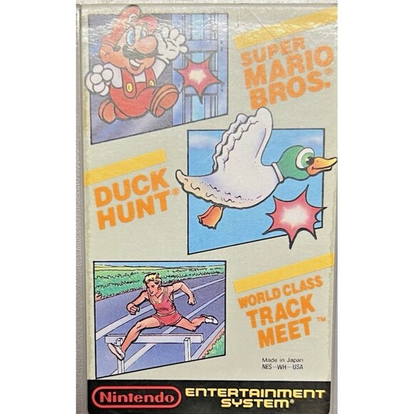 Super Mario Bros. / Duck Hunt / World Class Track Meet (Nintendo... - Picture 1 of 4